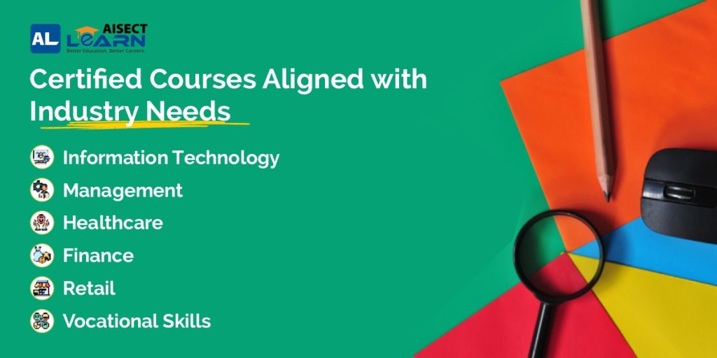 Certified Courses Aligned with Industry Needs